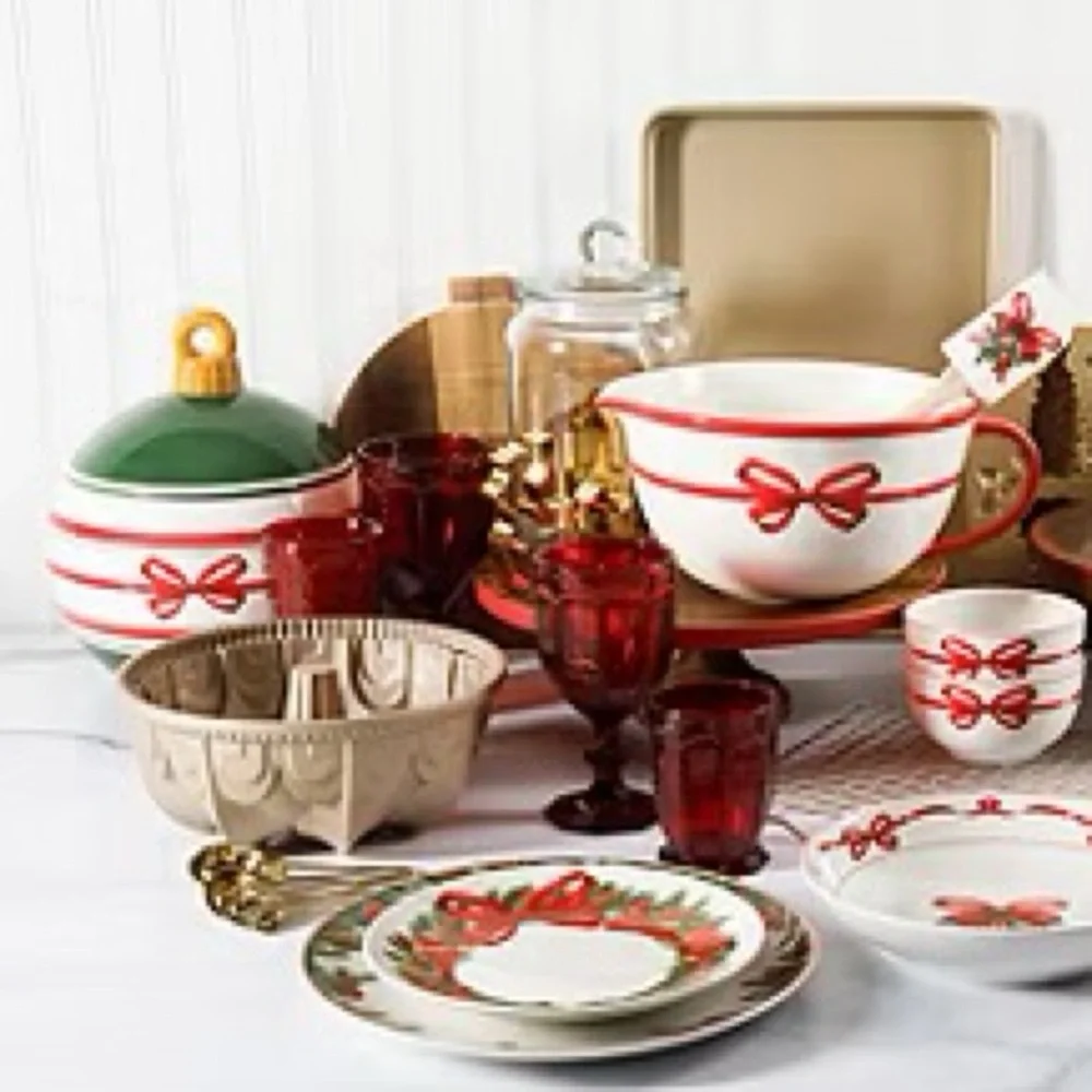 Macys red bow